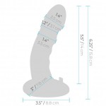 Pegasus 6" Curved Ripple Peg Strap On Harness Set 