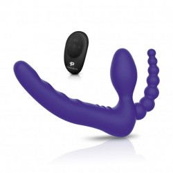 7" DP Strapless Strap-On Remote Controlled