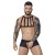PIK 1086 Hard Harness Jockstrap Color Black