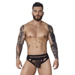 PIK 1093 Oomph Mesh Briefs Color Black