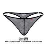 PIK 1094 Oomph Mesh Thongs Color Black