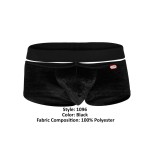 PIK 1096 Clandestine Velvet Trunks Color Black