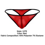 PIK 1279 Sonar Thongs Color Red