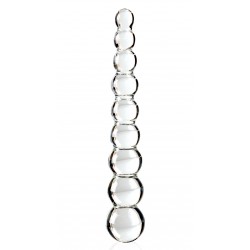 Icicles No. 2 - Beaded Glass Wand