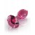 Icicles No. 79 Pink Glass Diamond Butt Plug