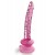 Icicles No. 86 Pink Glass Penis Dildo