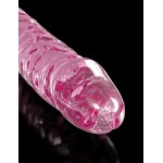 Icicles No. 86 Pink Glass Penis Dildo