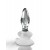 Icicles No. 91 Clear Glass Suction Cup Anal Plug