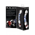 Icicles No. 18 Curved Glass G-Spot Wand