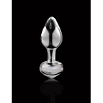 Icicles No. 44 Clear Glass Butt Plug