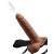 7.5" Hollow Squirting Ejaculating Strap On with Balls