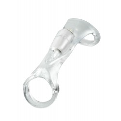 Clear Vibrating Cock Sling Cage