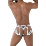 PPU 2305 Mesh Jockstrap Color White