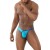 PPU 2308 One Side Mesh Jockstrap Color Turquoise
