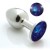 Crystal & Steel Pretty Plug- Heliotrope