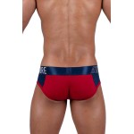 Private Structure BAUT4388 Athlete Mini Briefs Color Red Falcon