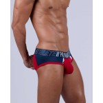 Private Structure BAUT4388 Athlete Mini Briefs Color Red Falcon