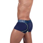 Private Structure BAUT4389 Athlete Trunks Color Navy Ranger