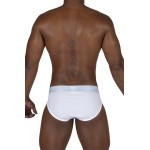 Private Structure EPUT4385 Pride 2PK Mid Waist Mini Briefs Color White-Green