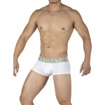 Private Structure MOUX4103 Mo Lite Mid Waist Trunks Color White