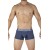 Private Structure PBUT4379 Bamboo Mid Waist Trunks Color Citadel Blue