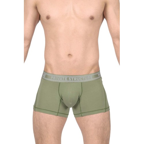 Private Structure PBUT4379 Bamboo Trunks Color Olive