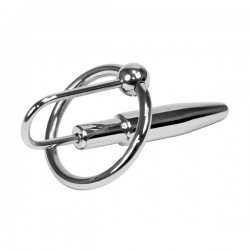 Wedge Penis Plug with Glans Ring