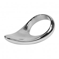 Stainless Steel Teardrop Cock Ring 45 or 50mm