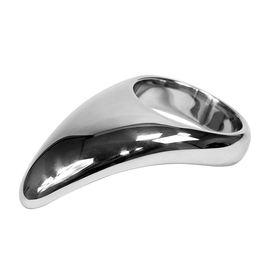 Rouge Stainless Steel Play Tear Drop Cockring main image 1