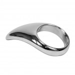 Stainless Steel Teardrop Cock Ring 45 or 50mm