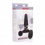 Slim Model R Smooth Rimming Plug with Remote Control