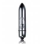 RO 80 mm Waterproof Single Speed Chrome Bullet Vibrator