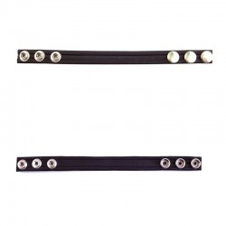 3 Snap Soft Leather Cock Strap