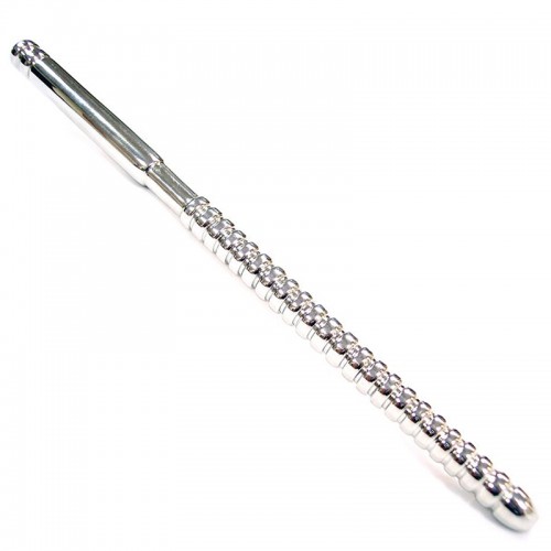 Stainless Steel Ribbed Urethral Probe