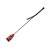 Burgundy Leather Riding Crop