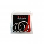 Stainless Steel 3 Piece Cock Ring Set 45, 50 & 50mm