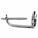 Stainless Steel Chastity Penis Ring & Urethral Probe