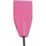 Pink Leather Riding Crop