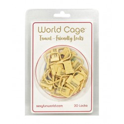 World Cage Travel-Friendly Locks for Cock Cages