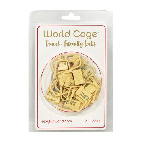 World Cage Travel-Friendly Locks for Cock Cages