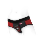 Tomboi Red Panty Nylon Strap-On Harness