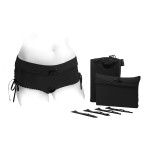 Sasha Black Panty/Brief Strap-On Harness