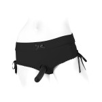 Sasha Black Panty/Brief Strap-On Harness