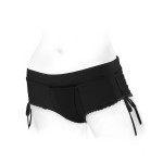 Sasha Black Panty/Brief Strap-On Harness