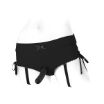 Sasha Black Panty/Brief Strap-On Harness