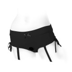 Sasha Black Panty/Brief Strap-On Harness