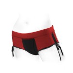 Sasha Red Panty/Brief Strap-On Harness