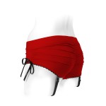 Sasha Red Panty/Brief Strap-On Harness