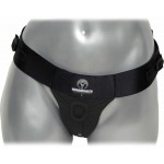 Theo Black Strap-On Thong Harness