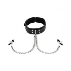 Collar with Nipple Clamps